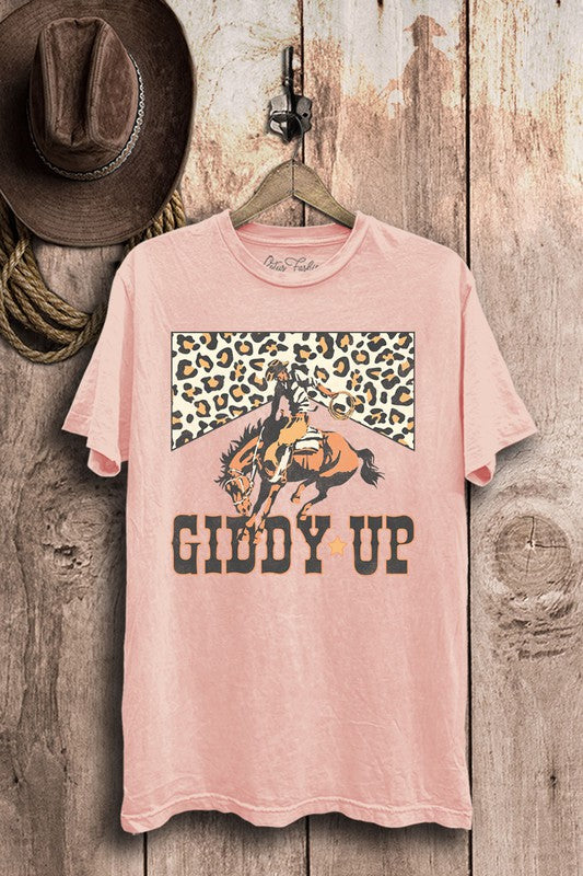 Giddy Up Graphic Top