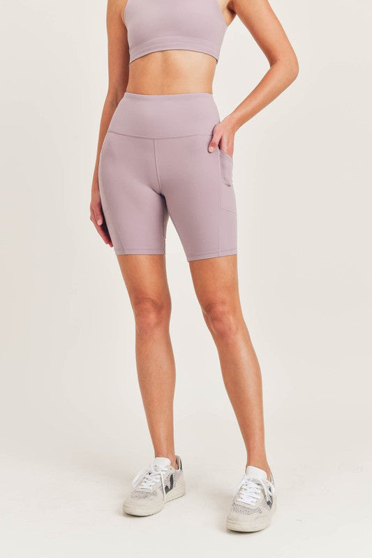 TACTEL-Lycra High-Impact Biker Shorts