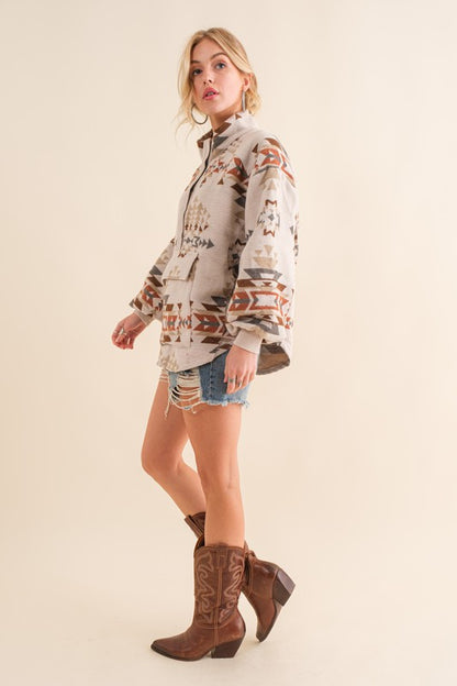 Aztec Western Pullover