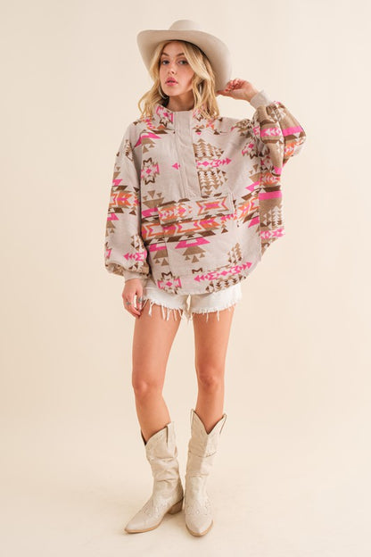 Aztec Western Pullover