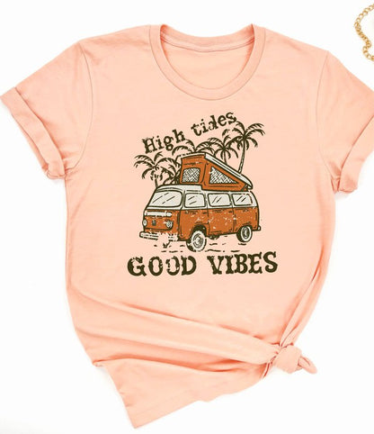 High Times and Good Vibes Graphic Tee