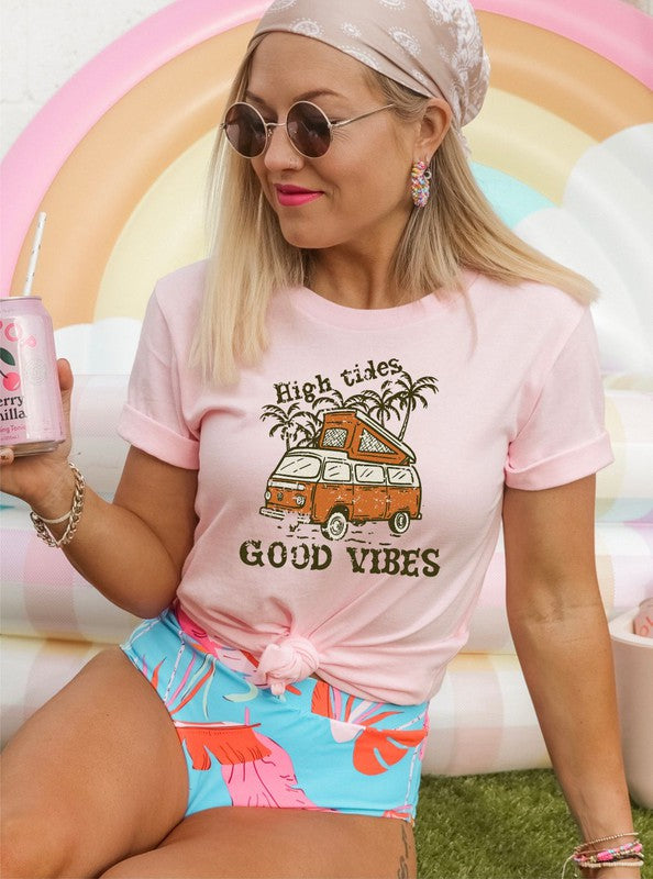 High Times and Good Vibes Graphic Tee