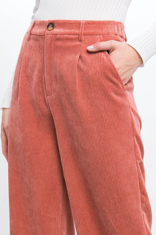 Corduroy Trouser Pants