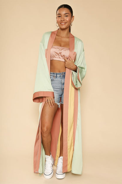 Retro arch kimono