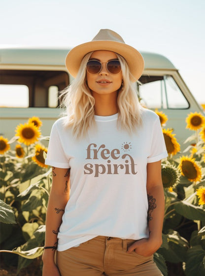 Free Spirit Bella Canvas Crewneck Tee