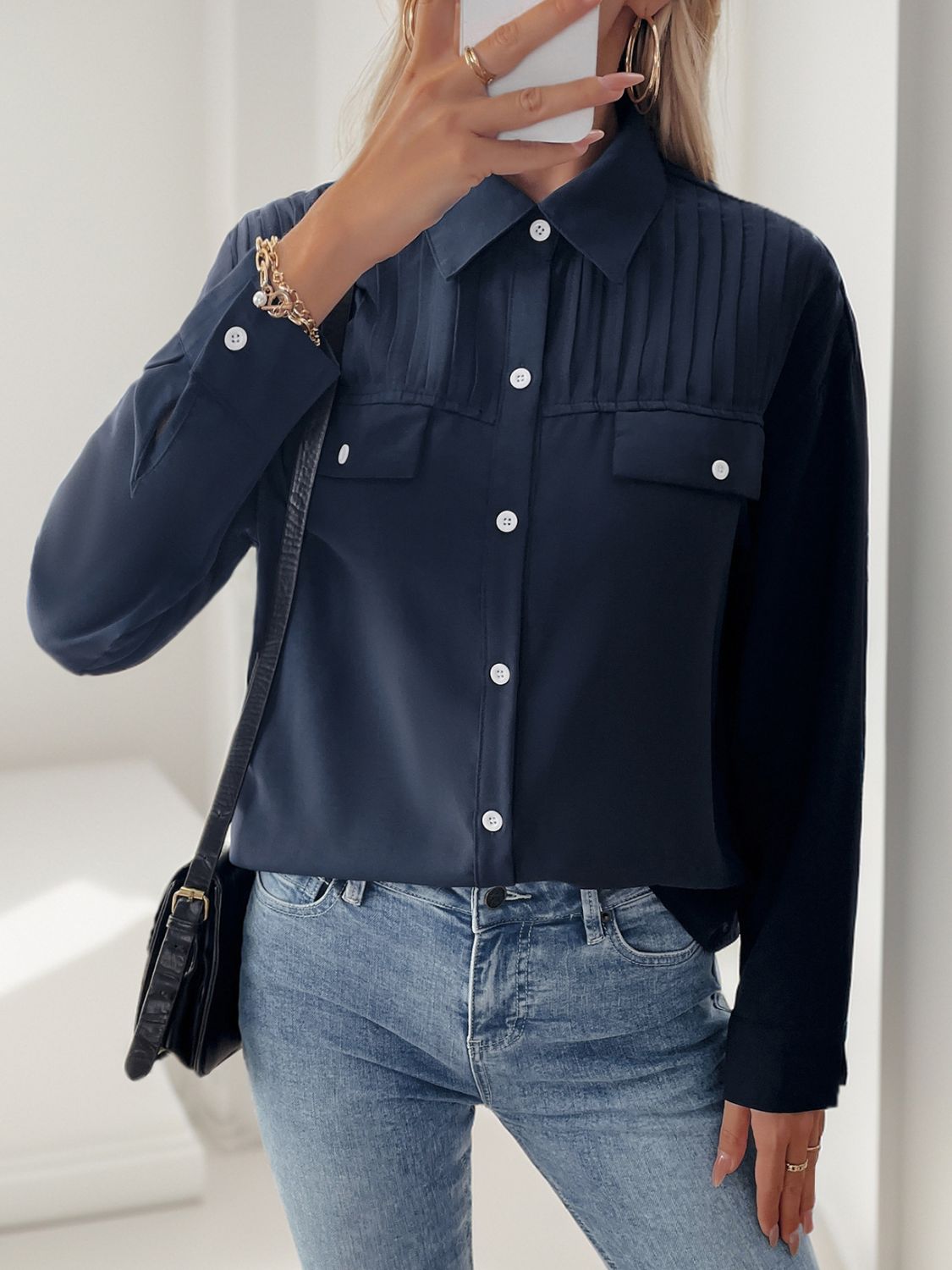 Buttoned Down Long Sleeve Shirt