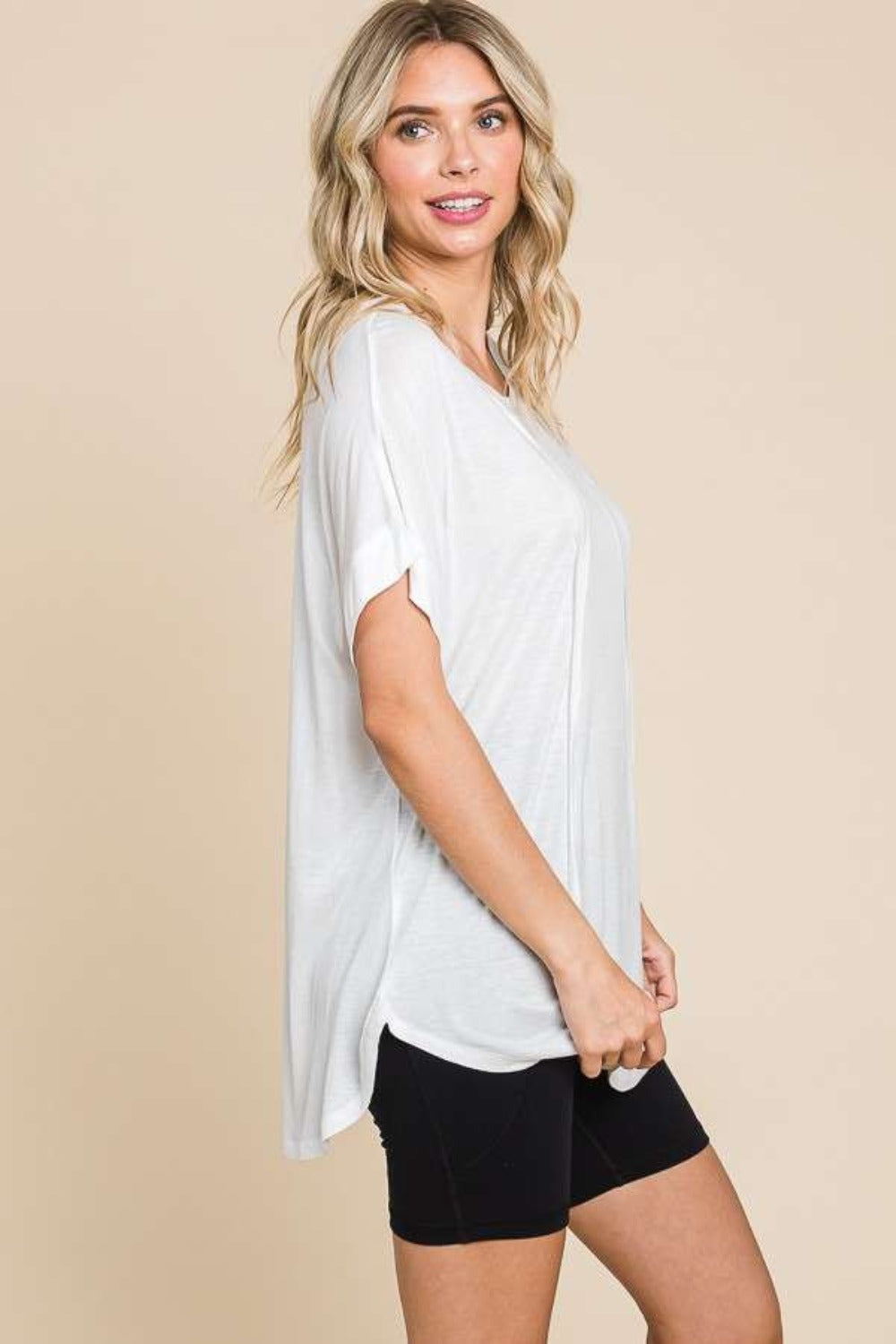 Round Neck Short Sleeve T-Shirt