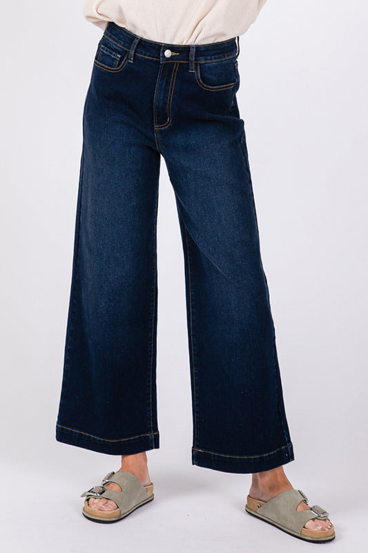 High Waist Wide Leg Jeans