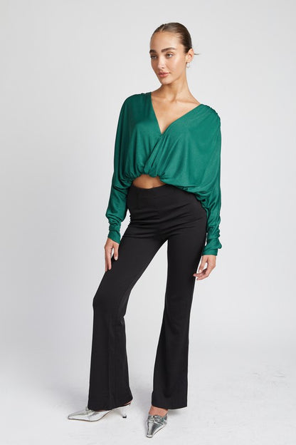 DOLMAN TWIST FRONT TOP