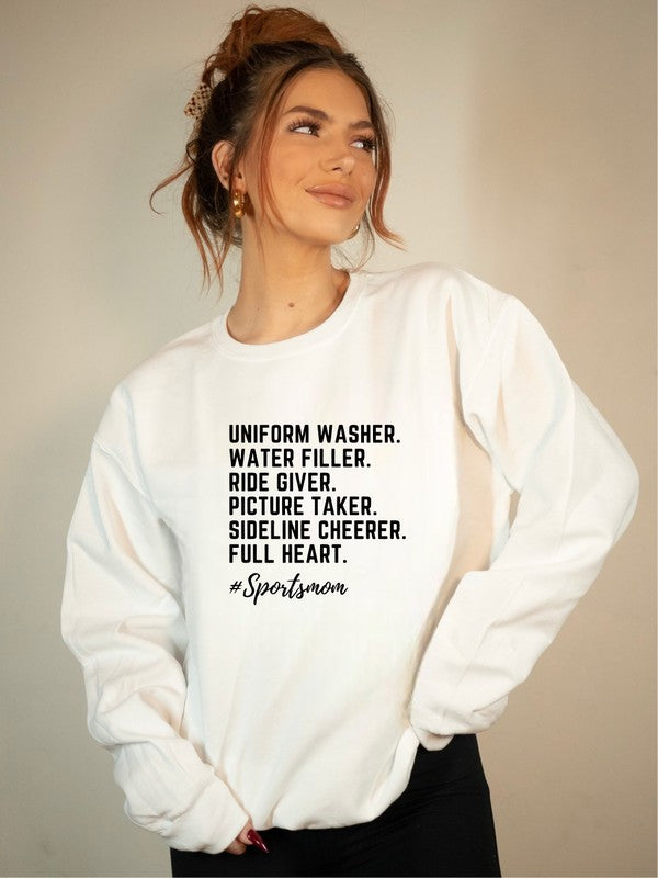 Sports Mom Premium Bella Canvas Sweatshirt