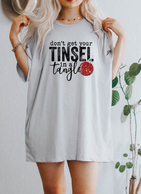 Tinsel in a Tangel Short Sleeve Graphic Tee