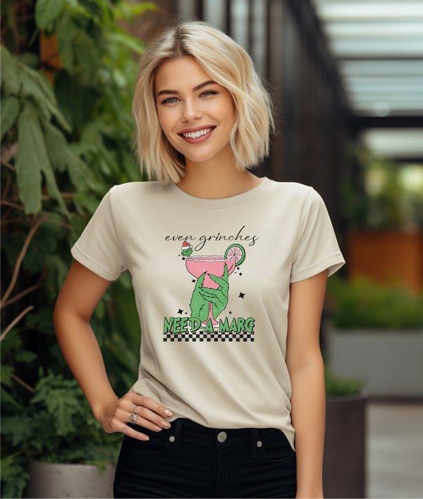 Even Grinches Need a Marg Graphic Tee