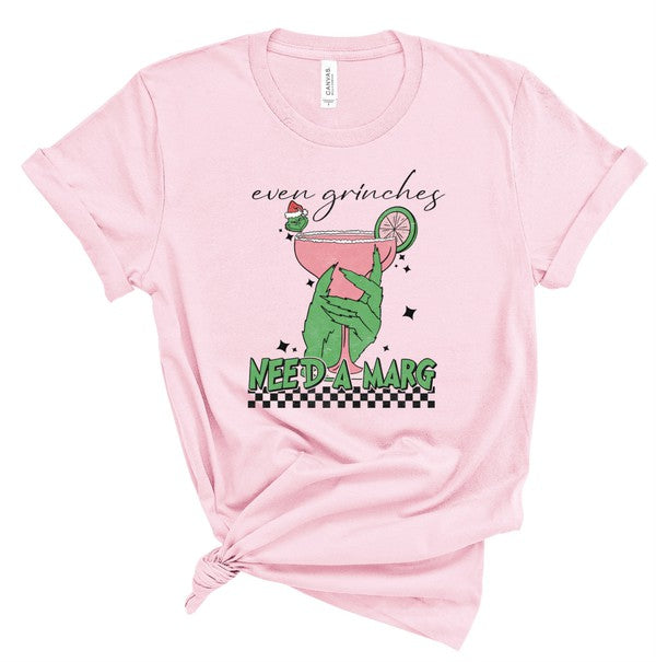 Even Grinches Need a Marg Graphic Tee