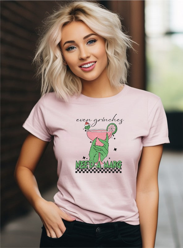 Even Grinches Need a Marg Graphic Tee