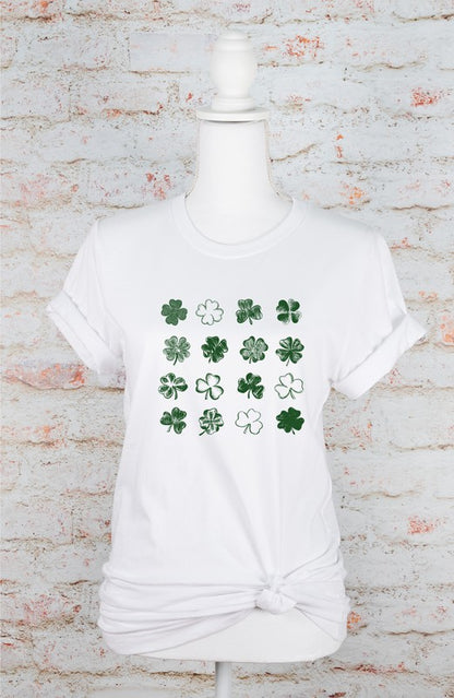 16 Shamrocks St. Patrick's Day Graphic