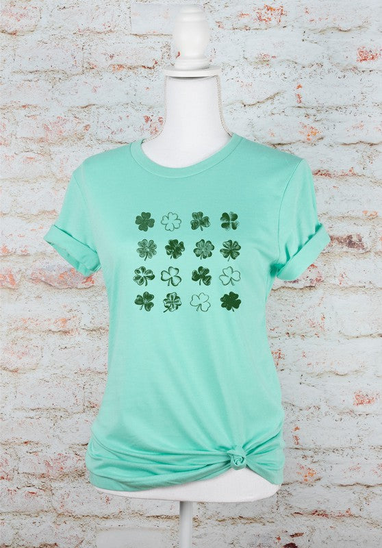 16 Shamrocks St. Patrick's Day Graphic