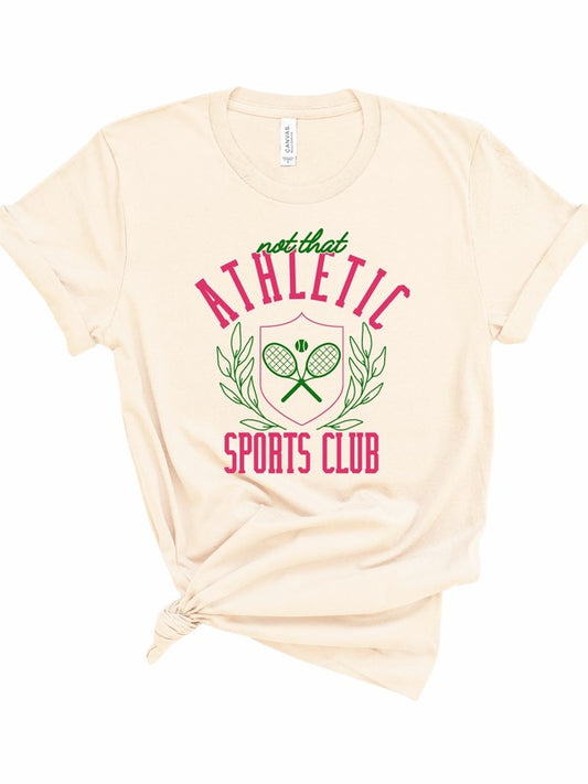 Not That Athletic Sports Club Graphic Tee