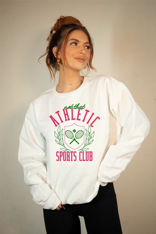 Not That Athletic Sports Club Graphic Sweatshirt