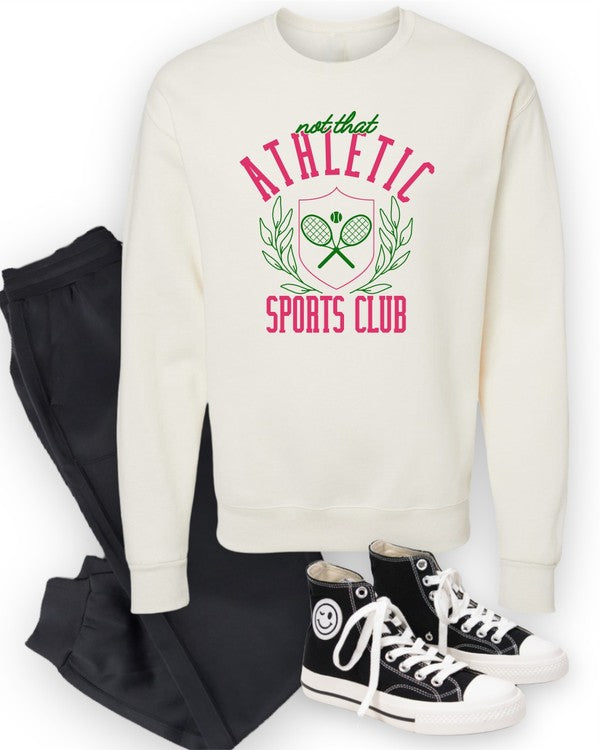 Not That Athletic Sports Club Graphic Sweatshirt