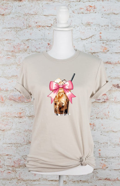 Coffee Bow Graphic Tee