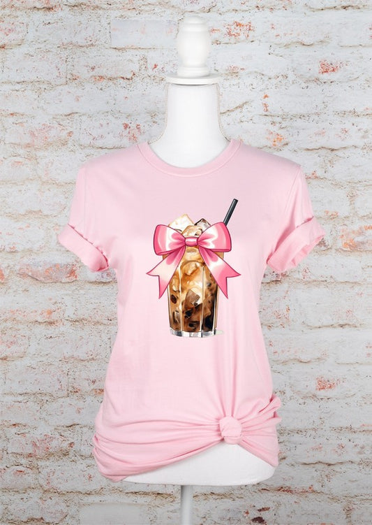 Coffee Bow Graphic Tee