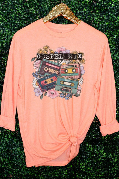 Gospel Mix Long Sleeve Top