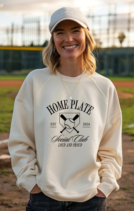 Homeplate Social Club Crewneck Sweatshirt