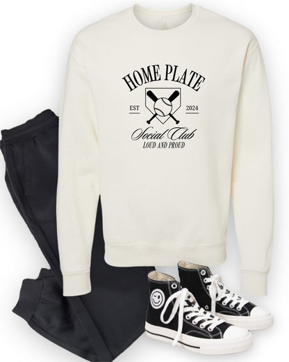 Homeplate Social Club Crewneck Sweatshirt