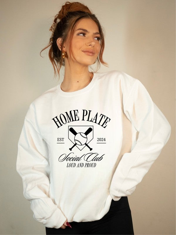 Homeplate Social Club Crewneck Sweatshirt