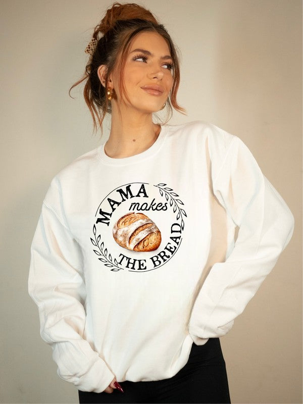 Mama Makes the Bread Graphic Sweatshirt