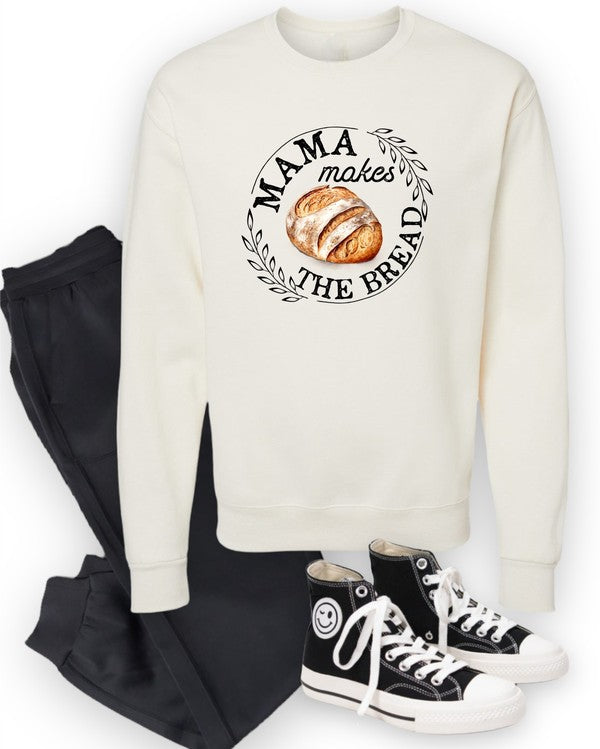 Mama Makes the Bread Graphic Sweatshirt