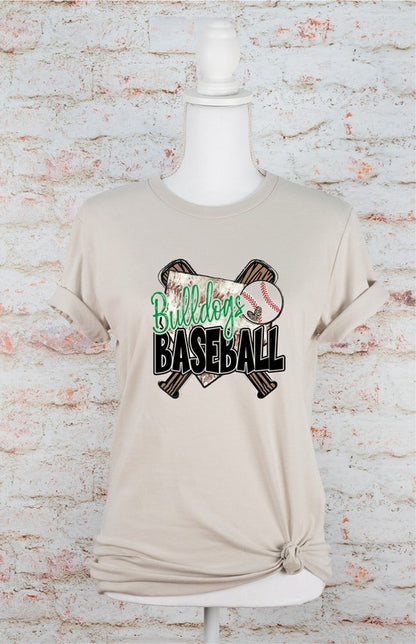 Bulldogs Baseball Graphic Tee