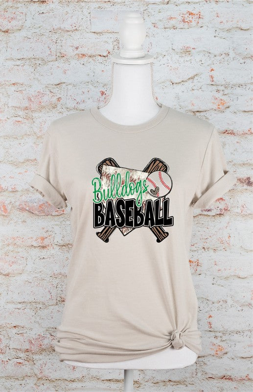 Bulldogs Baseball Graphic Tee