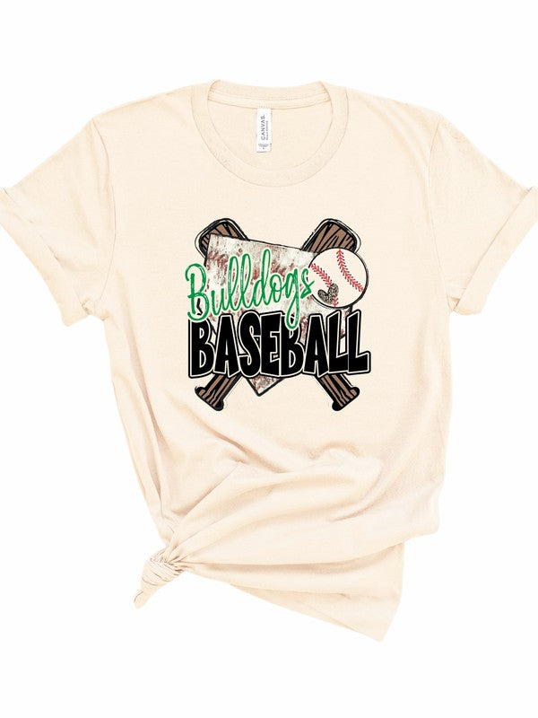 Bulldogs Baseball Graphic Tee