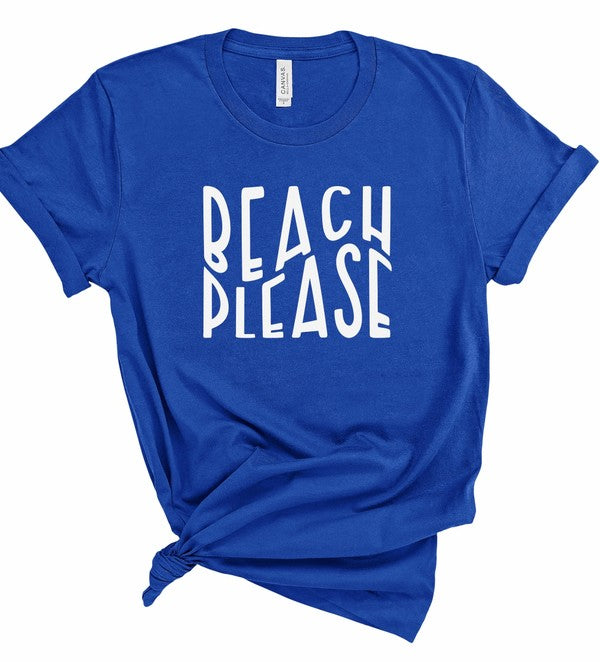 Beach Please Graphic Tee