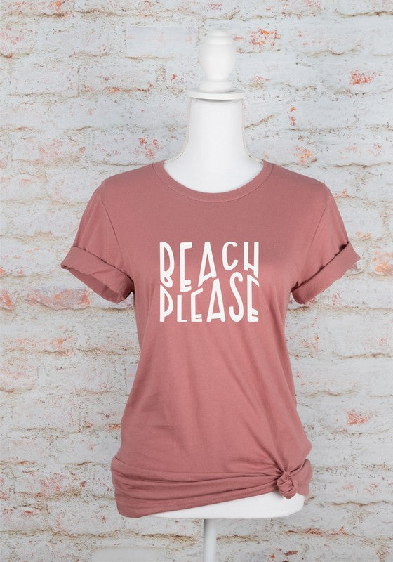 Beach Please Graphic Tee