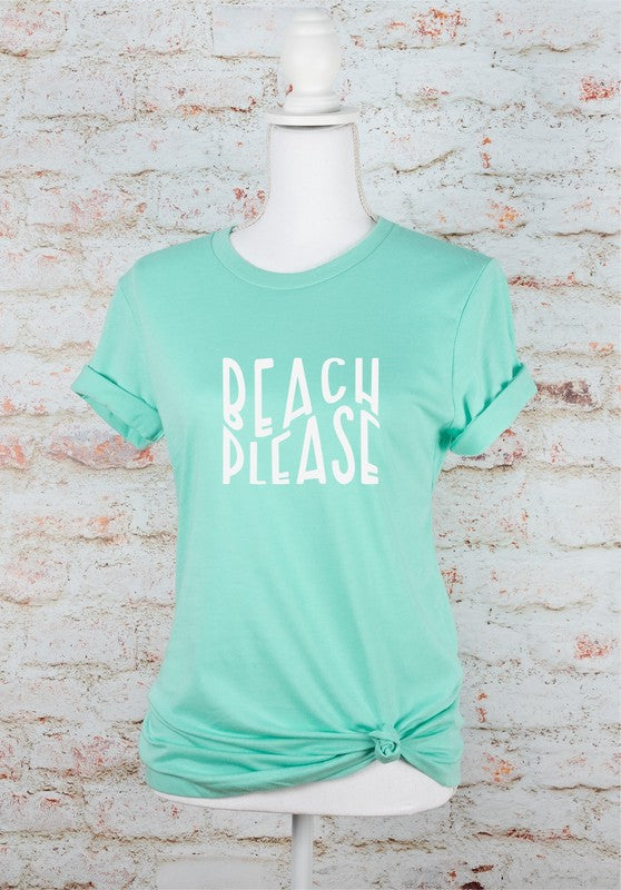 Beach Please Graphic Tee