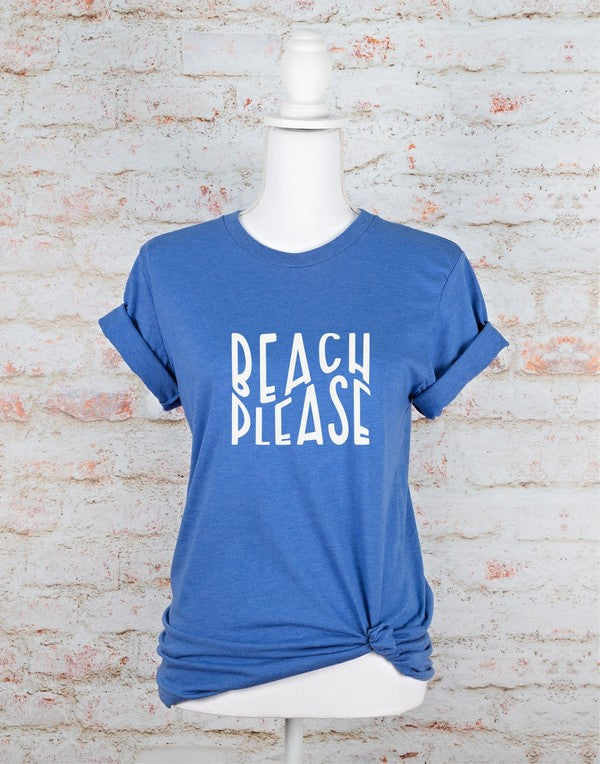 Beach Please Graphic Tee