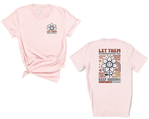 Colorful Let Them Graphic Tee