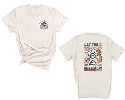 Colorful Let Them Graphic Tee