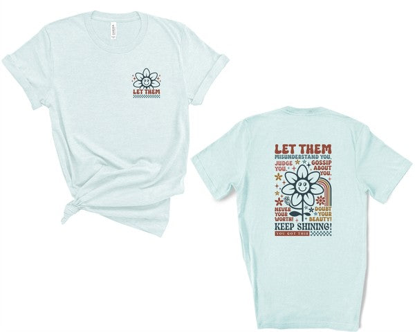 Colorful Let Them Graphic Tee