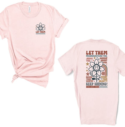 Colorful Let Them Graphic Tee