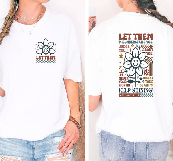 Colorful Let Them Graphic Tee