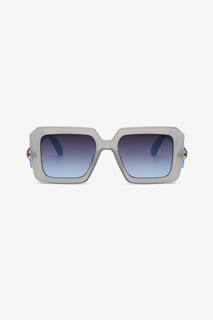 Polycarbonate Frame Square Sunglasses