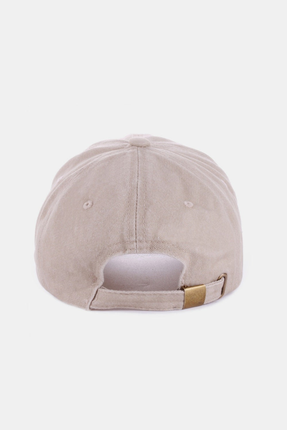 Washed Embroidered City Baseball Cap