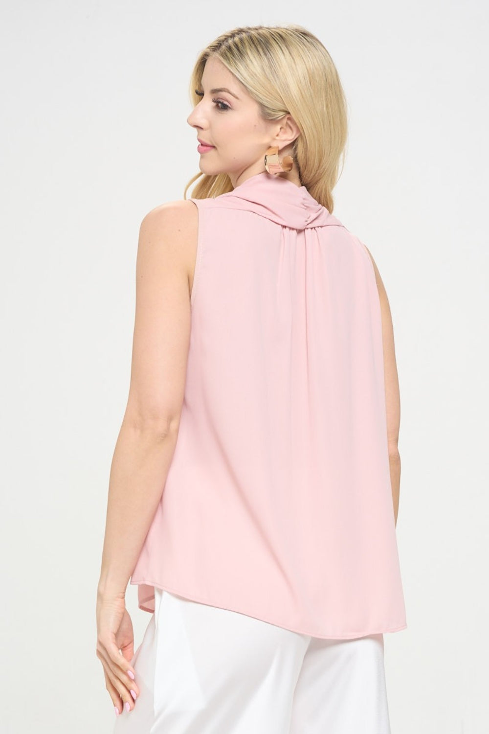 V-Neck Sleeveless Top