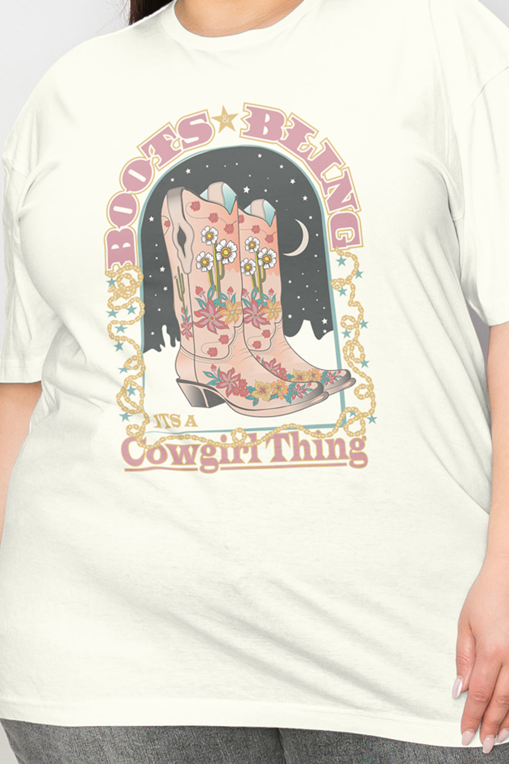 Vintage Western Cowgirls Graphic T-Shirt