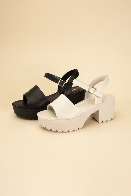 STACI PLATFORM SANDALS