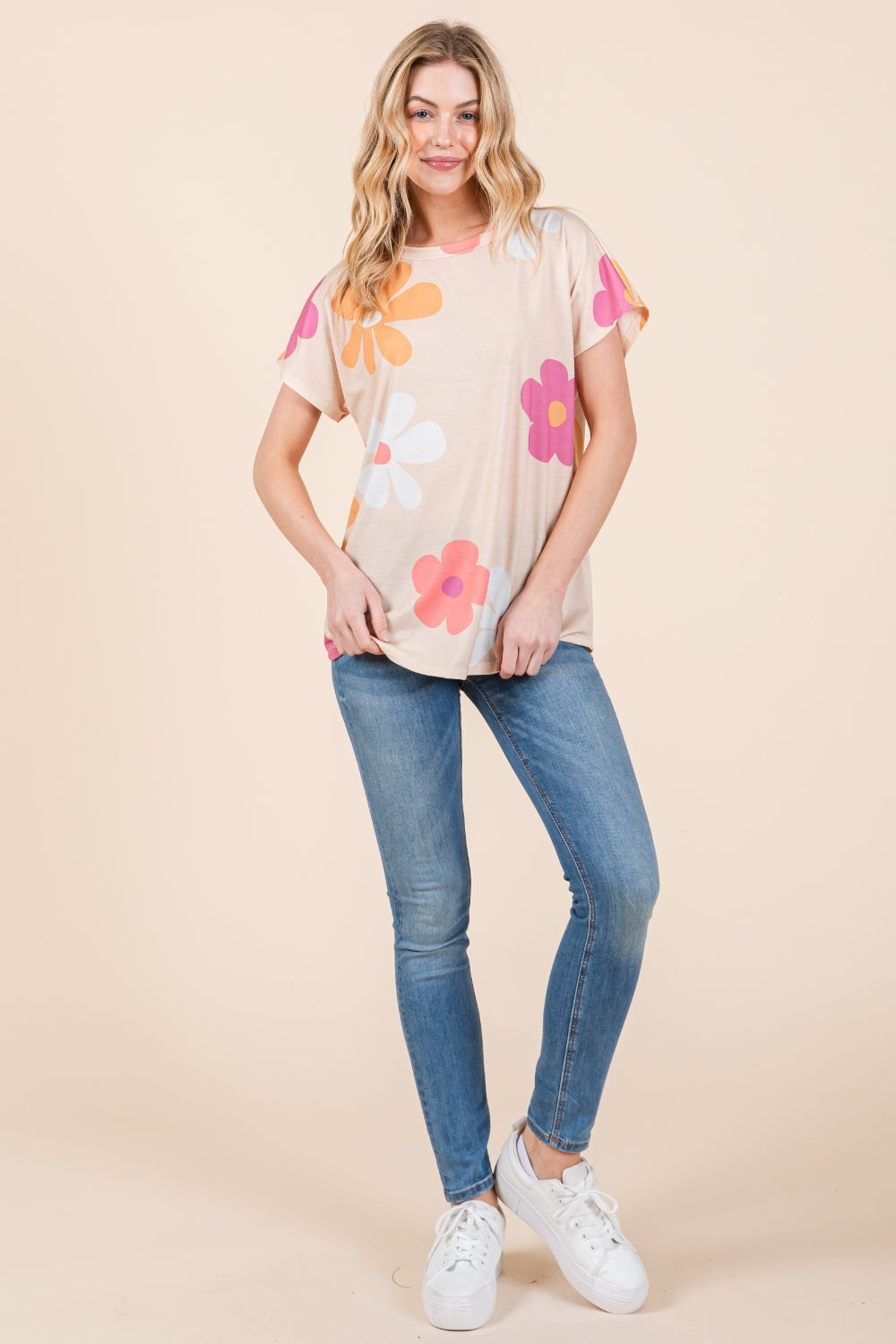 Floral Short Sleeve T-Shirt