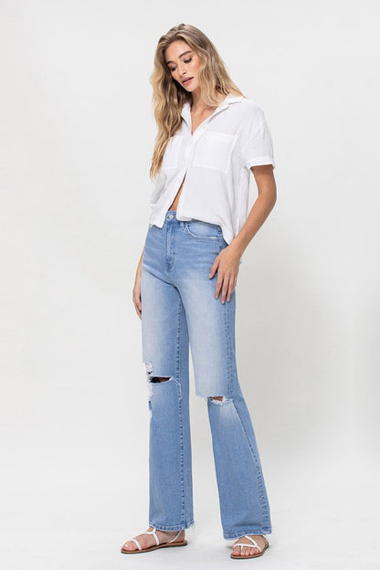 Flying Monkey High Rise Vintage Flare Jeans